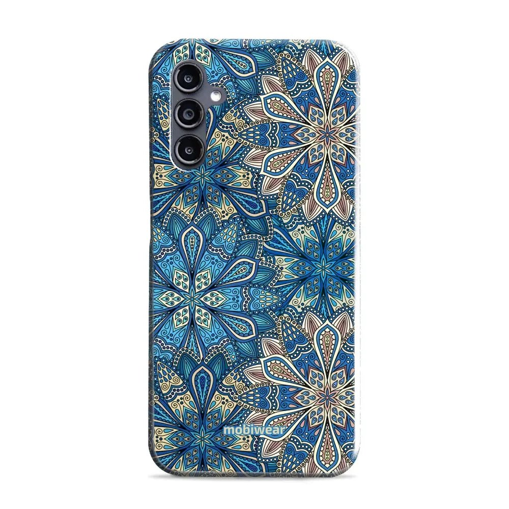 Odolný obal Mobiwear Elite Pro - Samsung Galaxy A56 5G - E108E Modré mandala květy