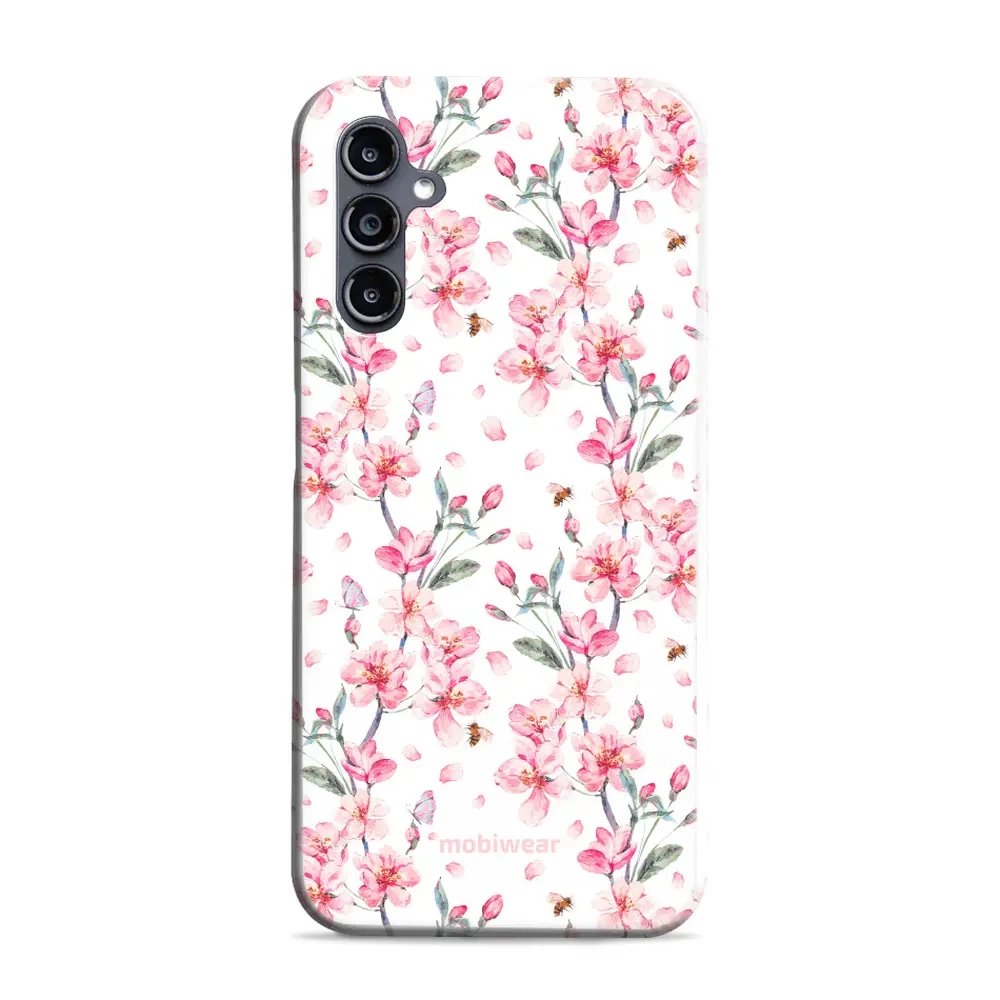 Odolný obal Mobiwear Elite Pro - Samsung Galaxy A56 5G - E124E Růžové květy