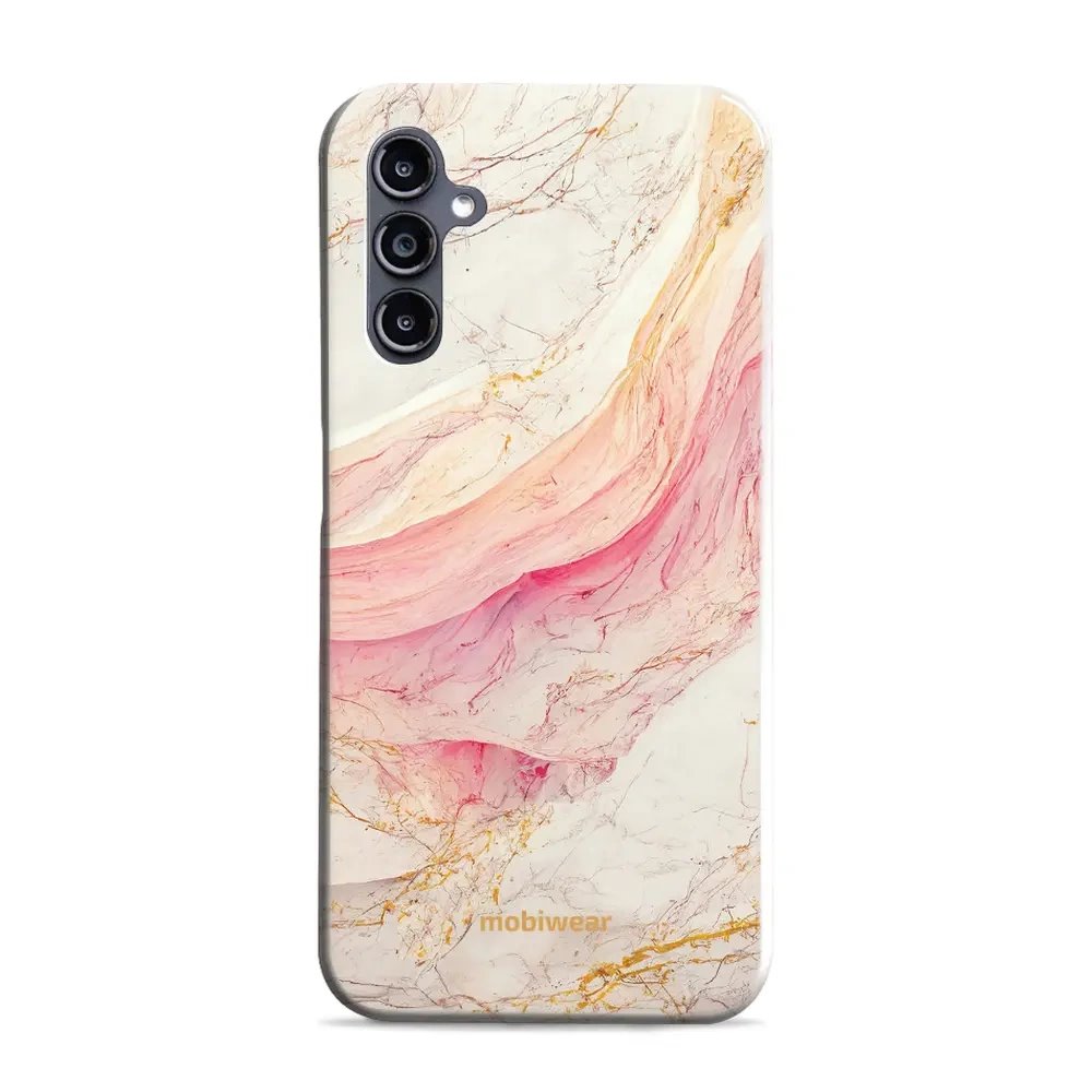 Odolný obal Mobiwear Elite Pro - Samsung Galaxy A56 5G - EP32E Růžový a zlatavý mramor