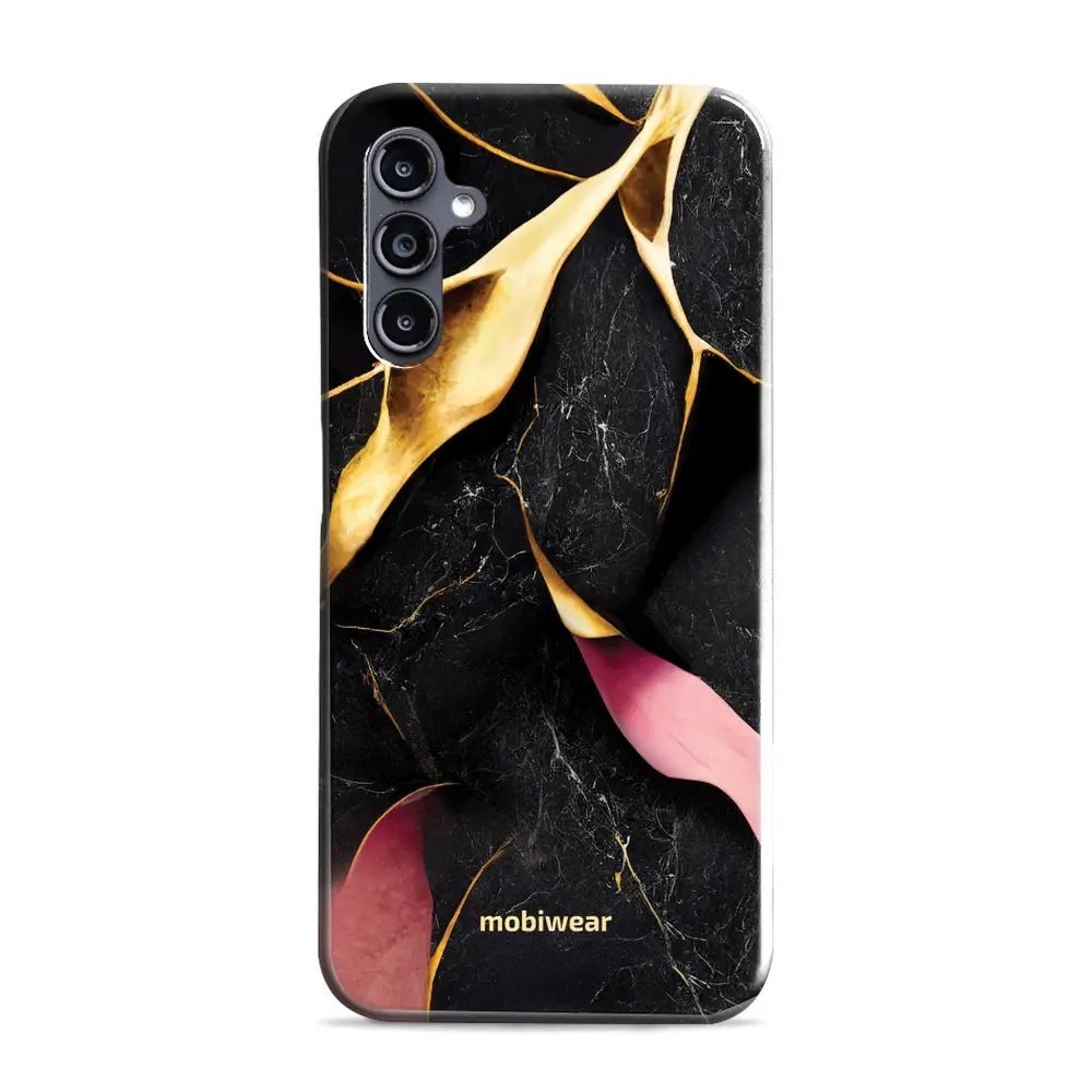 Odolný obal Mobiwear Elite Pro - Samsung Galaxy A56 5G - EP35E Černý a zlatavý mramor