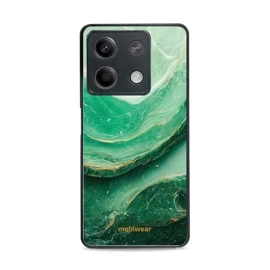 Lesklý kryt Mobiwear Glossy - Xiaomi Redmi Note 13 5G - G023G - Zelený mramor