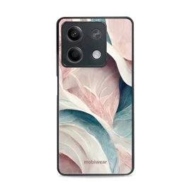 Lesklý kryt Mobiwear Glossy - Xiaomi Redmi Note 13 5G - G026G - Růžový a zelenkavý mramor