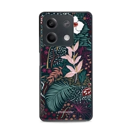 Lesklý kryt Mobiwear Glossy - Xiaomi Redmi Note 13 5G - G043G - Temná flóra