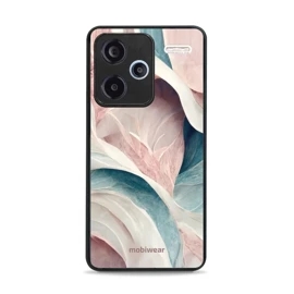 Lesklý kryt Mobiwear Glossy - Xiaomi Redmi Note 13 Pro Plus 5G - G026G - Růžový a zelenkavý mramor