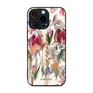 Lesklý kryt Mobiwear Glossy - Apple iPhone 13 Pro - G031G - Rozkvetlá louka