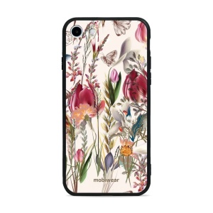 Lesklý kryt Mobiwear Glossy - Apple iPhone 8 - G031G - Rozkvetlá louka