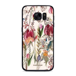 Lesklý kryt Mobiwear Glossy - Samsung Galaxy S7 - G031G - Rozkvetlá louka