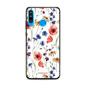 Lesklý kryt Mobiwear Glossy - Huawei P30 Lite - G032G - Luční kvítí