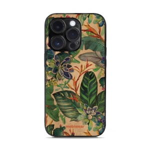 Lesklý kryt Mobiwear Glossy - Apple iPhone 14 Pro - G036G - Sukulenty