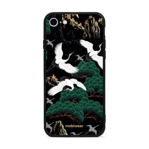 Lesklý kryt Mobiwear Glossy - Apple iPhone 8 - G042G - Jeřábi