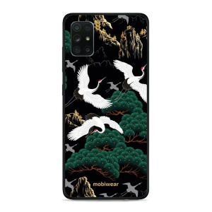 Lesklý kryt Mobiwear Glossy - Samsung Galaxy A71 - G042G - Jeřábi