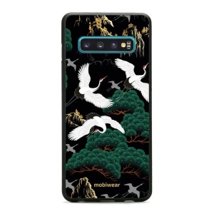 Lesklý kryt Mobiwear Glossy - Samsung Galaxy S10 - G042G - Jeřábi