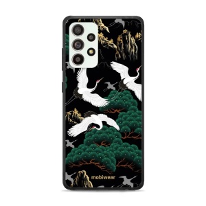 Lesklý kryt Mobiwear Glossy - Samsung Galaxy A52S 5G - G042G - Jeřábi