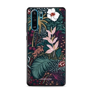 Lesklý kryt Mobiwear Glossy - Huawei P30 Pro - G043G - Temná flóra
