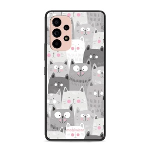 Lesklý kryt Mobiwear Glossy - Samsung Galaxy A53 5G - G045G - Kočičky