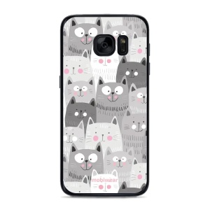 Lesklý kryt Mobiwear Glossy - Samsung Galaxy S7 - G045G - Kočičky