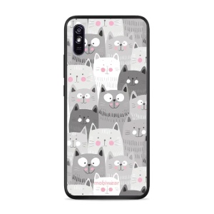 Lesklý kryt Mobiwear Glossy - Xiaomi Redmi 9A - G045G - Kočičky