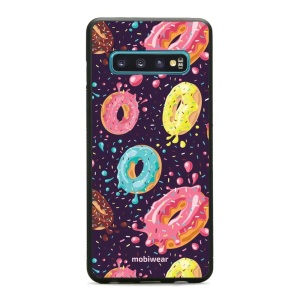 Lesklý kryt Mobiwear Glossy - Samsung Galaxy S10 - G046G - Donutky