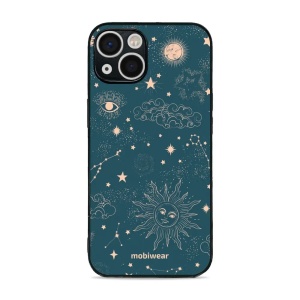 Lesklý kryt Mobiwear Glossy - Apple iPhone 13 - G047G - Magický vesmír