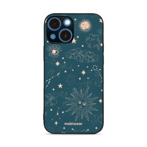 Lesklý kryt Mobiwear Glossy - Apple iPhone 13 mini - G047G - Magický vesmír
