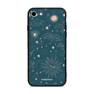 Lesklý kryt Mobiwear Glossy - Apple iPhone SE 2020 - G047G - Magický vesmír