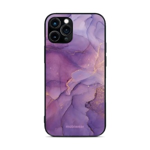Lesklý kryt Mobiwear Glossy - Apple iPhone 11 Pro - G050G - Fialový mramor