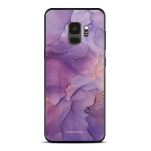 Lesklý kryt Mobiwear Glossy - Samsung Galaxy S9 - G050G - Fialový mramor
