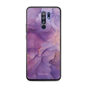 Lesklý kryt Mobiwear Glossy - Xiaomi Redmi 9 - G050G - Fialový mramor