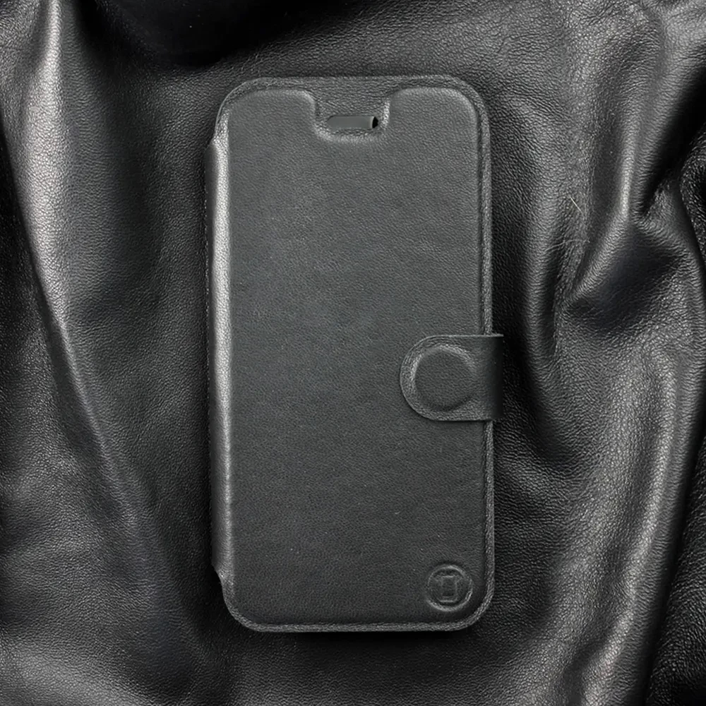 Flipové kožené pouzdro Mobiwear na mobil Huawei Nova 11 - Černé - L_BLS - VÝPRODEJ