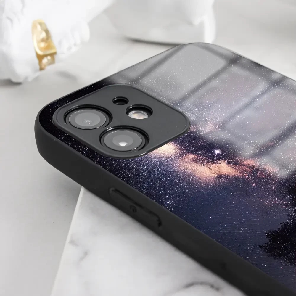 Lesklý kryt Mobiwear Glossy - Honor 10 - G005G Strom s galaxií