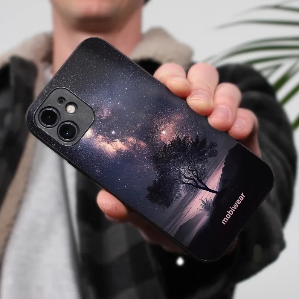 Lesklý kryt Mobiwear Glossy - Honor 10 - G005G Strom s galaxií