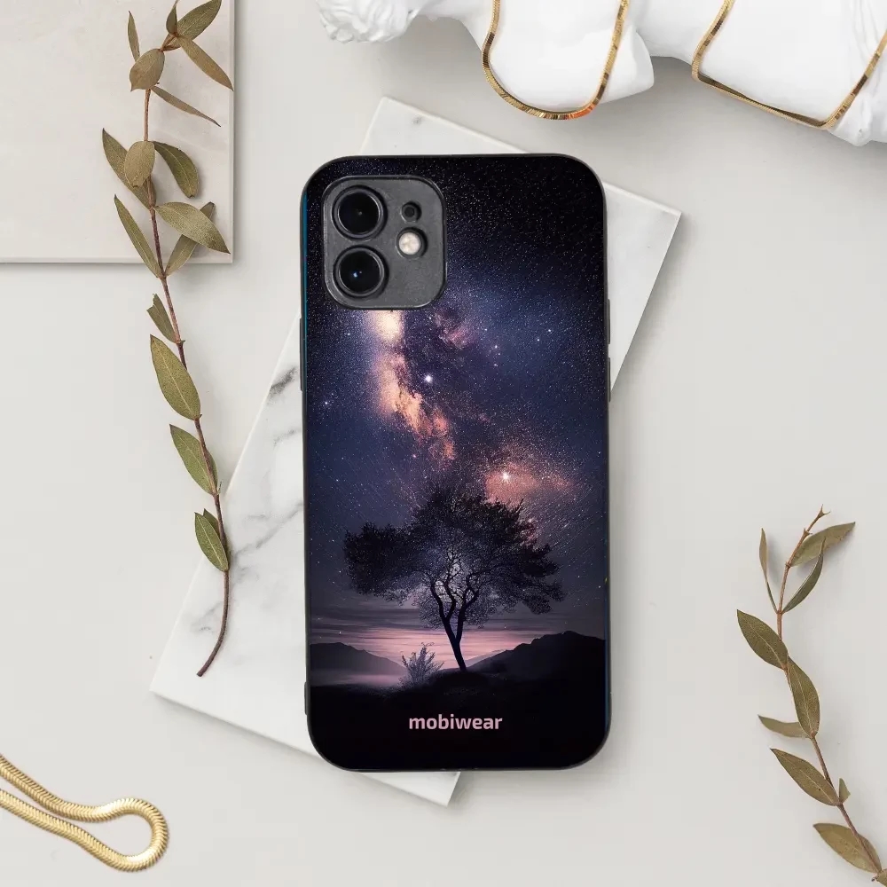 Lesklý kryt Mobiwear Glossy - Samsung Galaxy S22 Plus - G005G Strom s galaxií