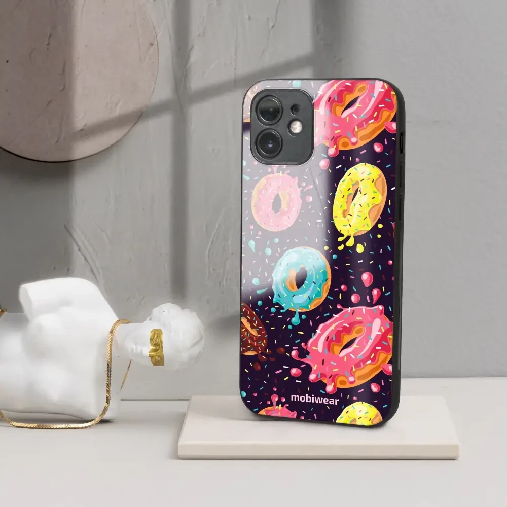 Lesklý kryt Mobiwear Glossy - Xiaomi Redmi 7A - G046G - Donutky