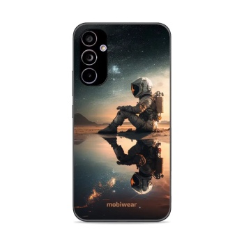 Lesklý kryt Mobiwear Glossy - Samsung Galaxy A34 5G - G003G Astronaut na samotce