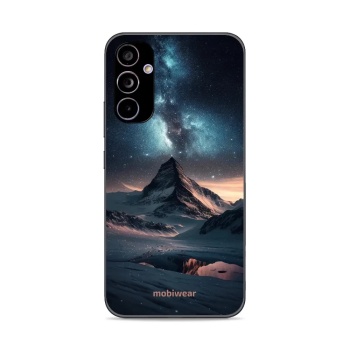 Lesklý kryt Mobiwear Glossy - Samsung Galaxy A34 5G - G006G Hora s hvězdnou oblohou