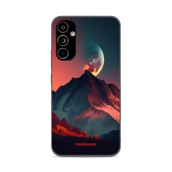 Lesklý kryt Mobiwear Glossy - Samsung Galaxy A34 5G - G007G Hora s měsícem