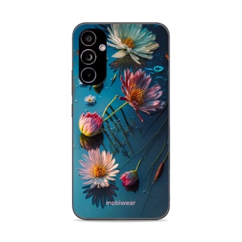 Lesklý kryt Mobiwear Glossy - Samsung Galaxy A34 5G - G013G Květy na hladině