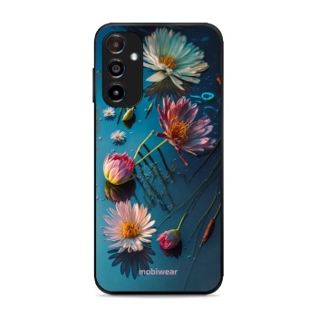Lesklý kryt Mobiwear Glossy - Samsung Galaxy A14 5G / LTE - G013G Květy na hladině