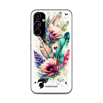 Lesklý kryt Mobiwear Glossy - Samsung Galaxy A34 5G - G017G Pírka a květy