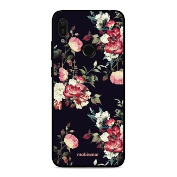 Lesklý kryt Mobiwear Glossy - Huawei Y6 2019 / Honor 8A - G040G - Růže na černé