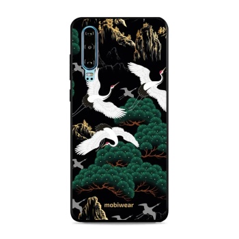 Lesklý kryt Mobiwear Glossy - Huawei P30 - G042G - Jeřábi