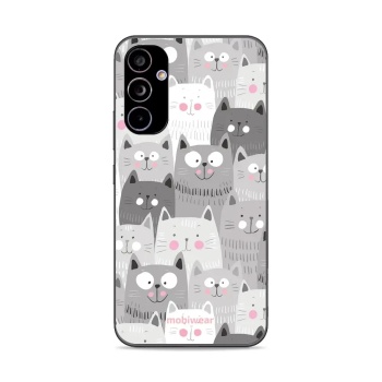 Lesklý kryt Mobiwear Glossy - Samsung Galaxy A34 5G - G045G - Kočičky