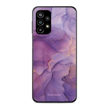Lesklý kryt Mobiwear Glossy - Samsung Galaxy A23 / A23 5G - G050G - Fialový mramor