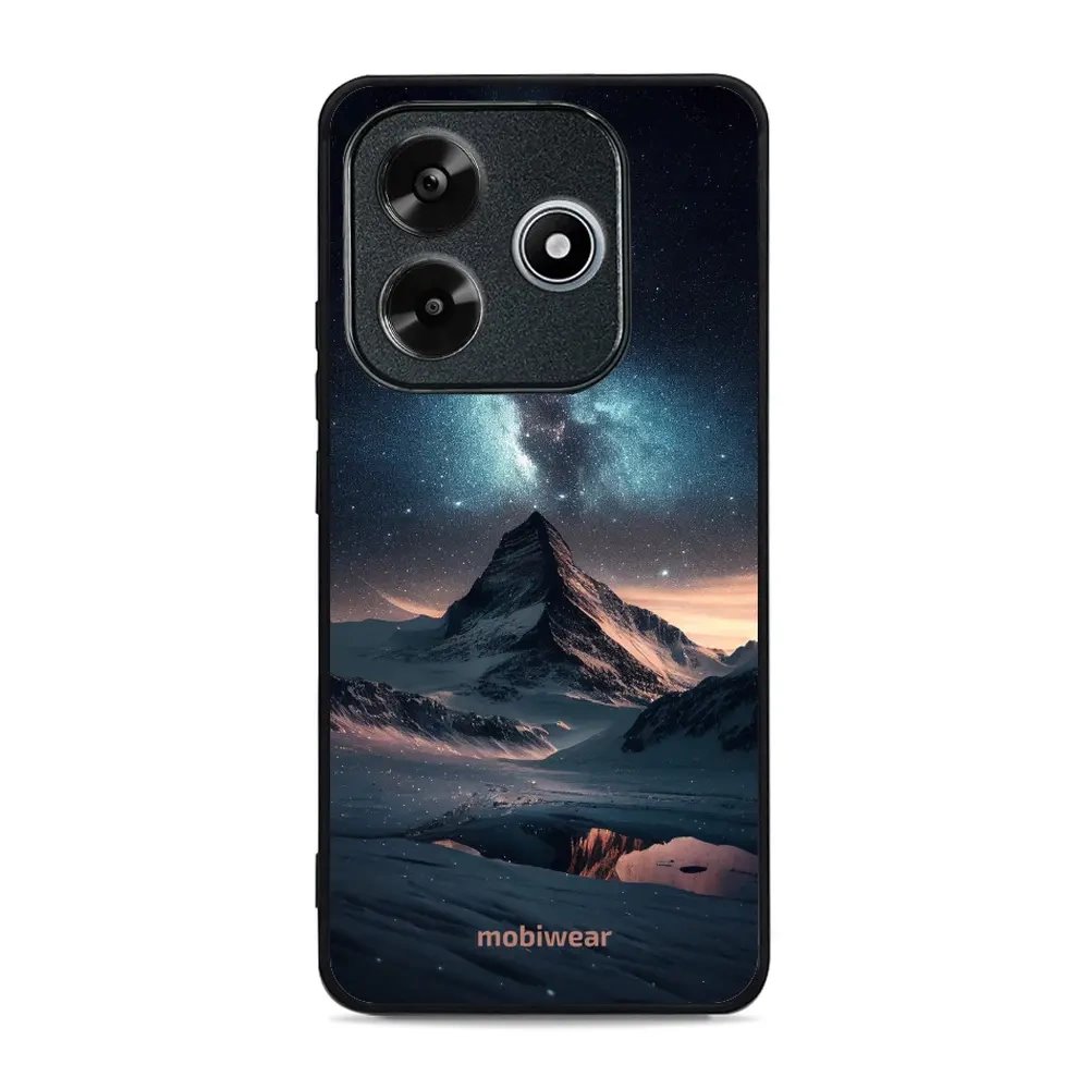 Lesklý kryt Mobiwear Glossy - Xiaomi Redmi Note 14 5G - G006G Hora s hvězdnou oblohou