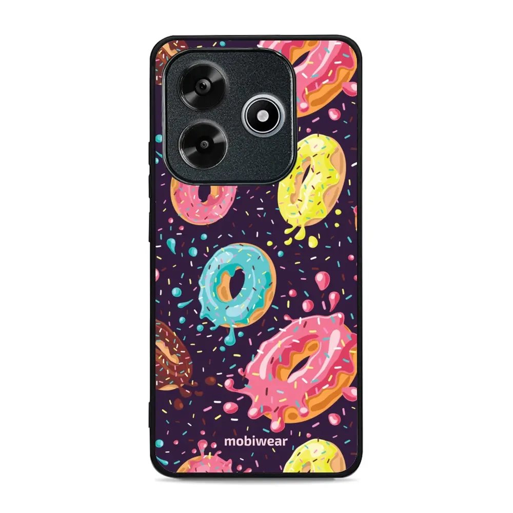 Lesklý kryt Mobiwear Glossy - Xiaomi Redmi Note 14 5G - G046G - Donutky