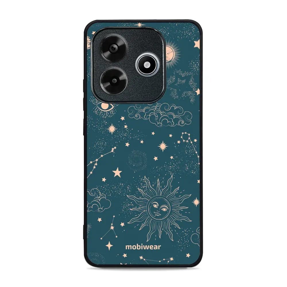 Lesklý kryt Mobiwear Glossy - Xiaomi Redmi Note 14 5G - G047G - Magický vesmír