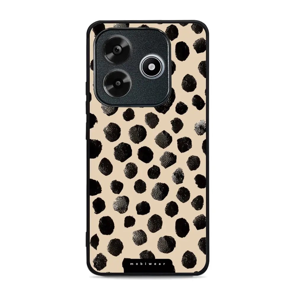 Lesklý kryt Mobiwear Glossy - Xiaomi Redmi Note 14 5G - GA50G Černé puntíky