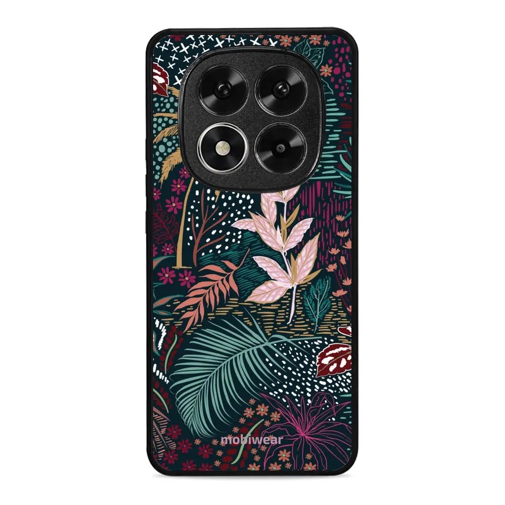 Lesklý kryt Mobiwear Glossy - Xiaomi Redmi Note 14 Pro 5G - G043G - Temná flóra