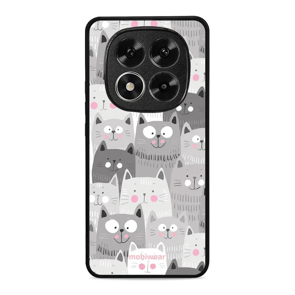 Lesklý kryt Mobiwear Glossy - Xiaomi Redmi Note 14 Pro 5G - G045G - Kočičky