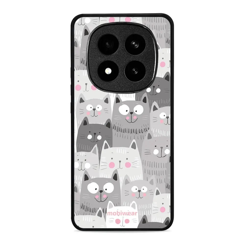 Lesklý kryt Mobiwear Glossy - Xiaomi Redmi Note 14 Pro Plus 5G - G045G - Kočičky